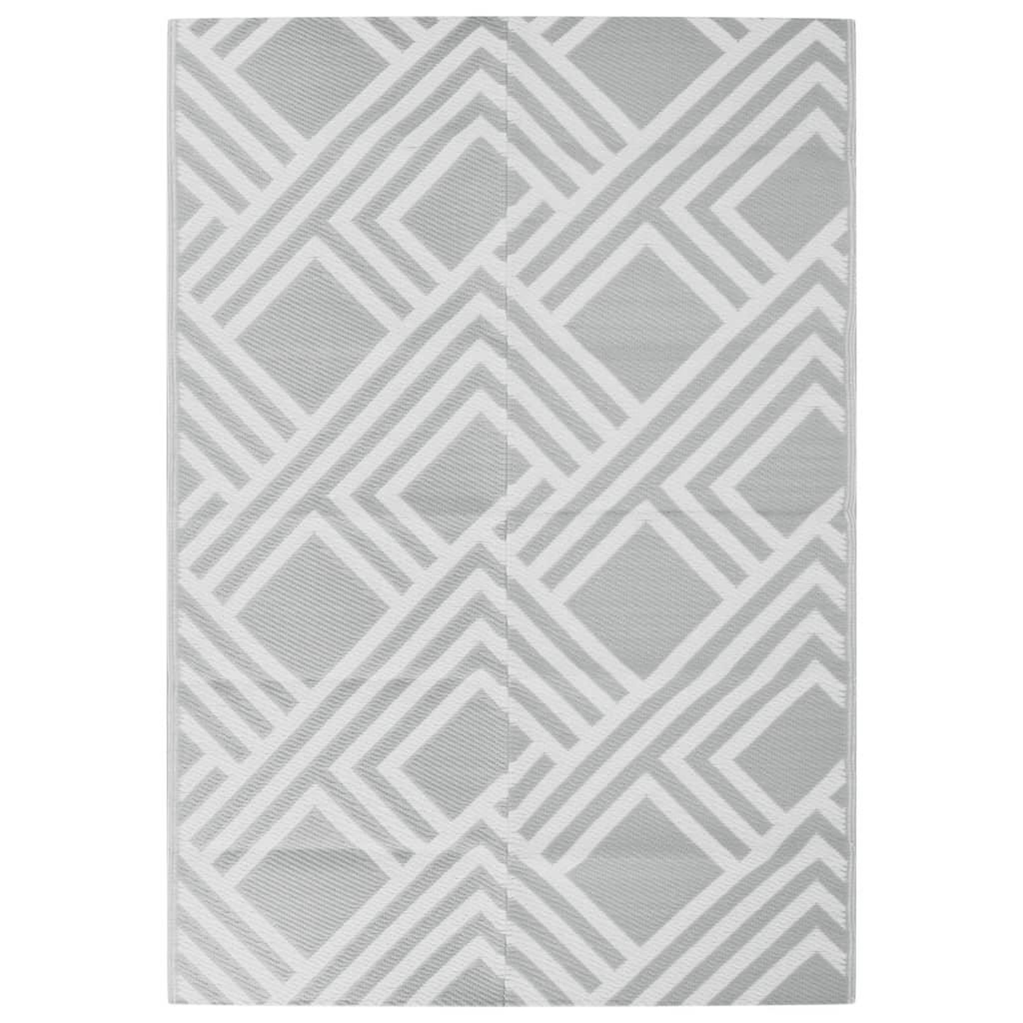 Voir la diapositive 2 : VIDAXL Tapis d'exterieur ARAKIL Gris 160x230 cm PP