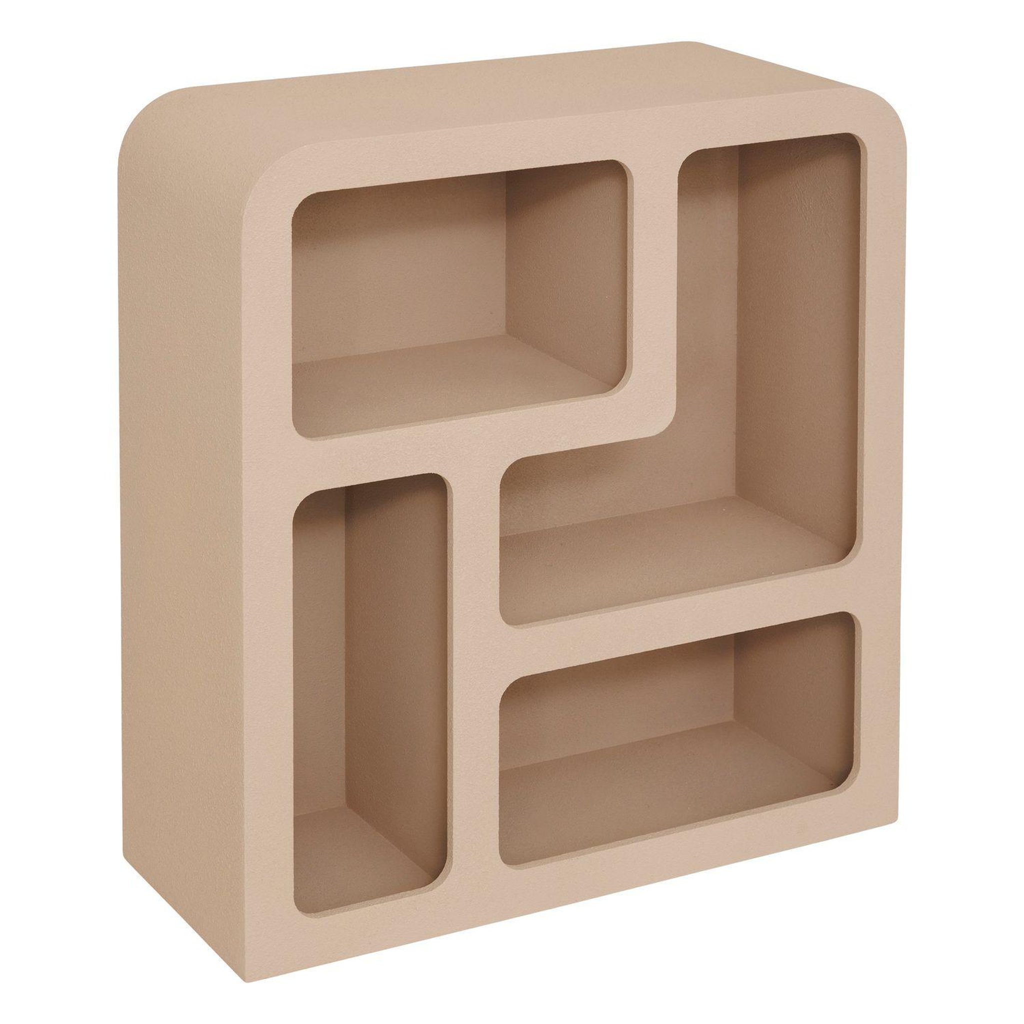 ATMOSPHERA Meuble 4 étagères soleya - beige