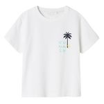 NAME IT T shirt  Fille Name it Jerko. Coloris disponibles : Blanc