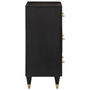 Voir la diapositive 4 : VIDAXL Armoire laterale 60x33x75 cm bois massif de manguier