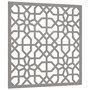 Voir la diapositive 3 : VIDAXL Decoration murale jardin 55x55 cm acier corten design mauresque