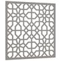 Voir la diapositive 3 : VIDAXL Decoration murale jardin 55x55 cm acier corten design mauresque