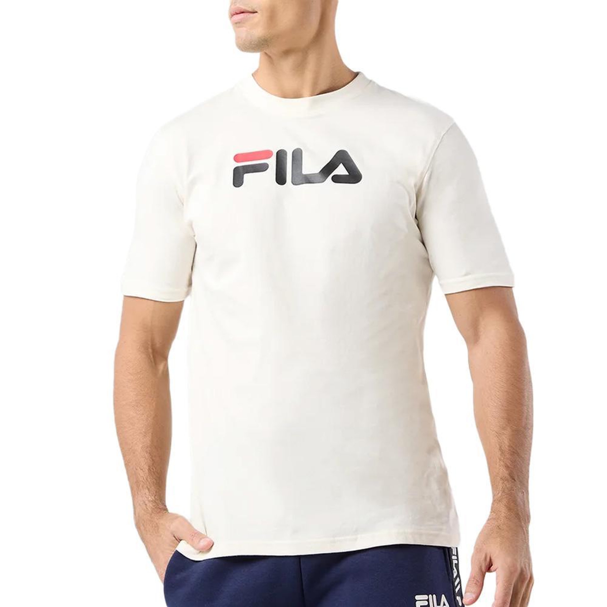 FILA T-shirt Blanc Homme Fila Eagle V2. Coloris disponibles : Blanc