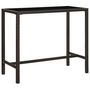 Voir la diapositive 3 : VIDAXL Ensemble de bar de jardin 7 pcs Resine tressee Marron