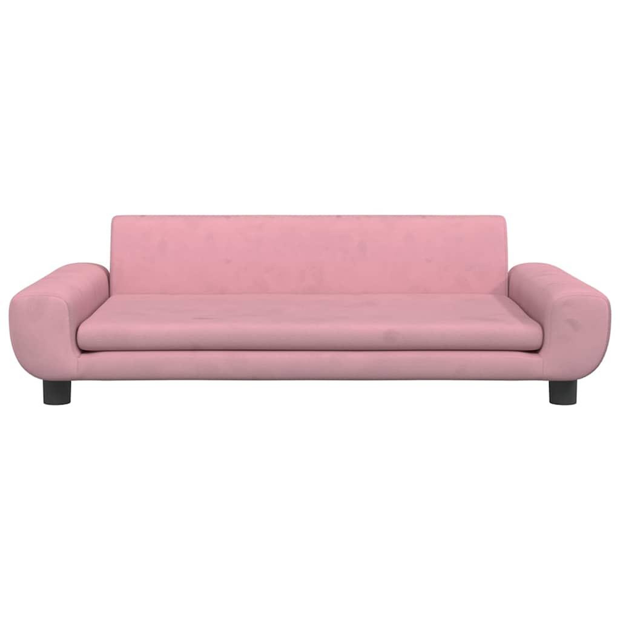 Voir la diapositive 3 : VIDAXL Lit pour chien rose 100x54x33 cm velours