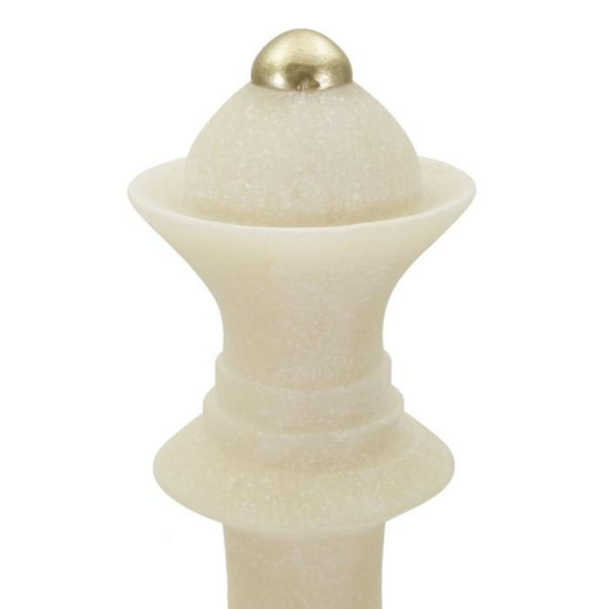 Paris Prix Pièce d'Échec Déco Reine  Quarzy  36cm Blanc