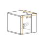 Voir la diapositive 2 : Paris Prix Bloc Mural LED Design  Switch V  30cm Noir