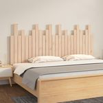 VIDAXL Tete de lit murale 166x3x80 cm Bois massif de pin