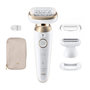 Voir la diapositive 1 : BRAUN Épilateur électrique - BRAUN - Silk-épil 9 Flex - Épilation Facile - 9-041 3D - Blanc / Doré