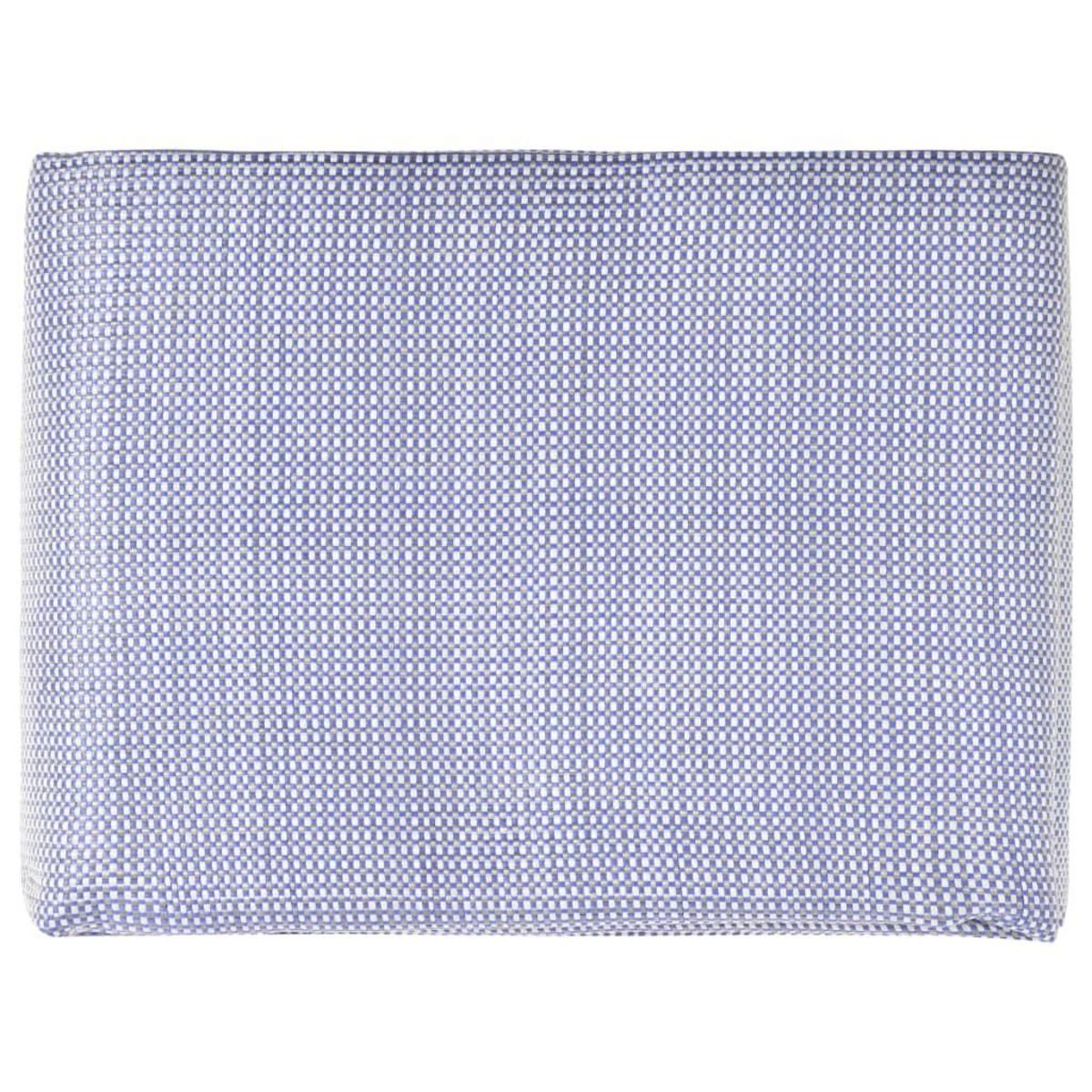 VIDAXL Tapis de tente 250x200 cm Bleu