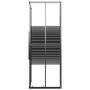 Voir la diapositive 3 : VIDAXL Cabine de douche a rayures ESG 80x70x180 cm Noir