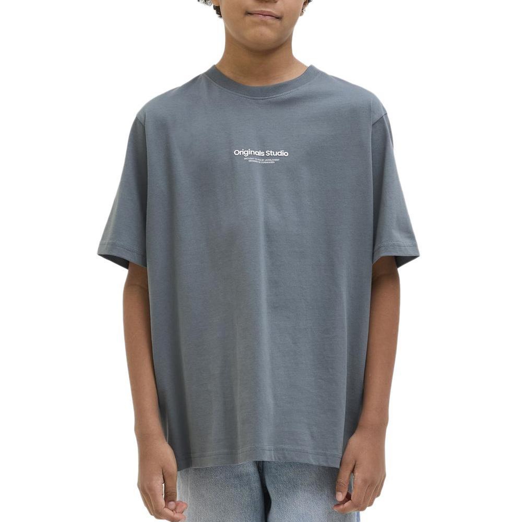 Jack & Jones T-shirt Bleu Moyen Garçon Jack & Jones Jorvesterbro. Coloris disponibles : Bleu
