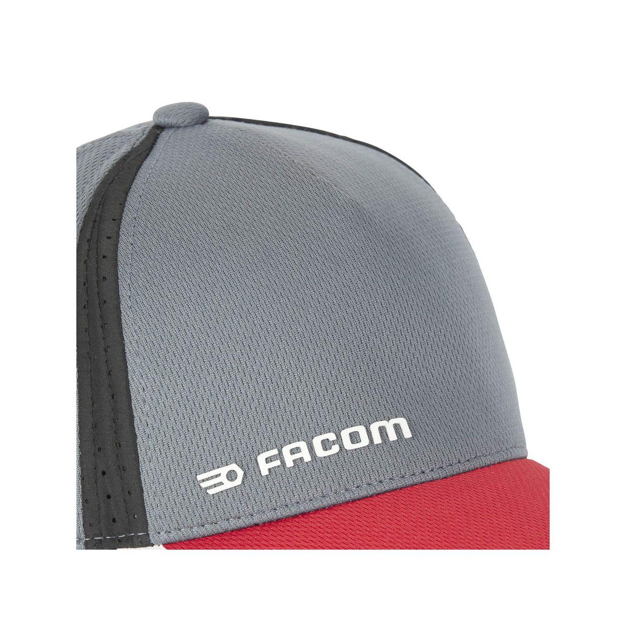 Voir la diapositive 3 : FACOM Casquette active avec coutures renforcées ajustable