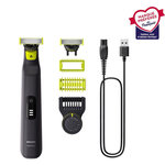 Philips Tondeuse multi usages OneBlade QP6542/15, molette réglable, 14 hauteurs de coupe, précision 0,4 mm, autonomie 90 mn