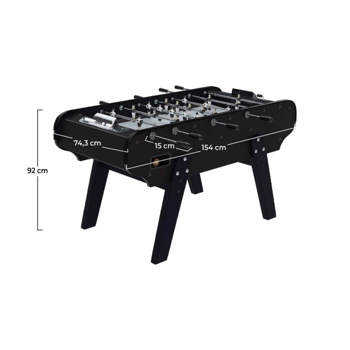 MISTER BABYFOOT Baby foot en bois clair - Scudetto