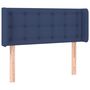 Voir la diapositive 3 : VIDAXL Tete de lit a LED Bleu 83x16x78/88 cm Tissu