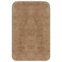 Voir la diapositive 2 : VIDAXL Tapis de salle de bain 2 pcs Tissu Beige