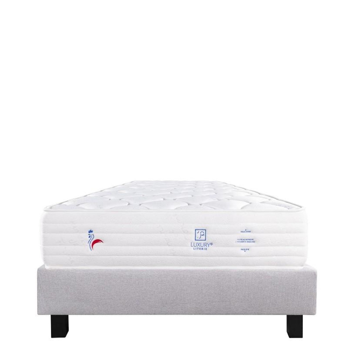 LUXURY LITERIE Ensemble literie mousse, Patriote Ferme, Gris