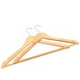 Voir la diapositive 4 : VIDAXL Cintres antiderapants 20 pcs Bois dur