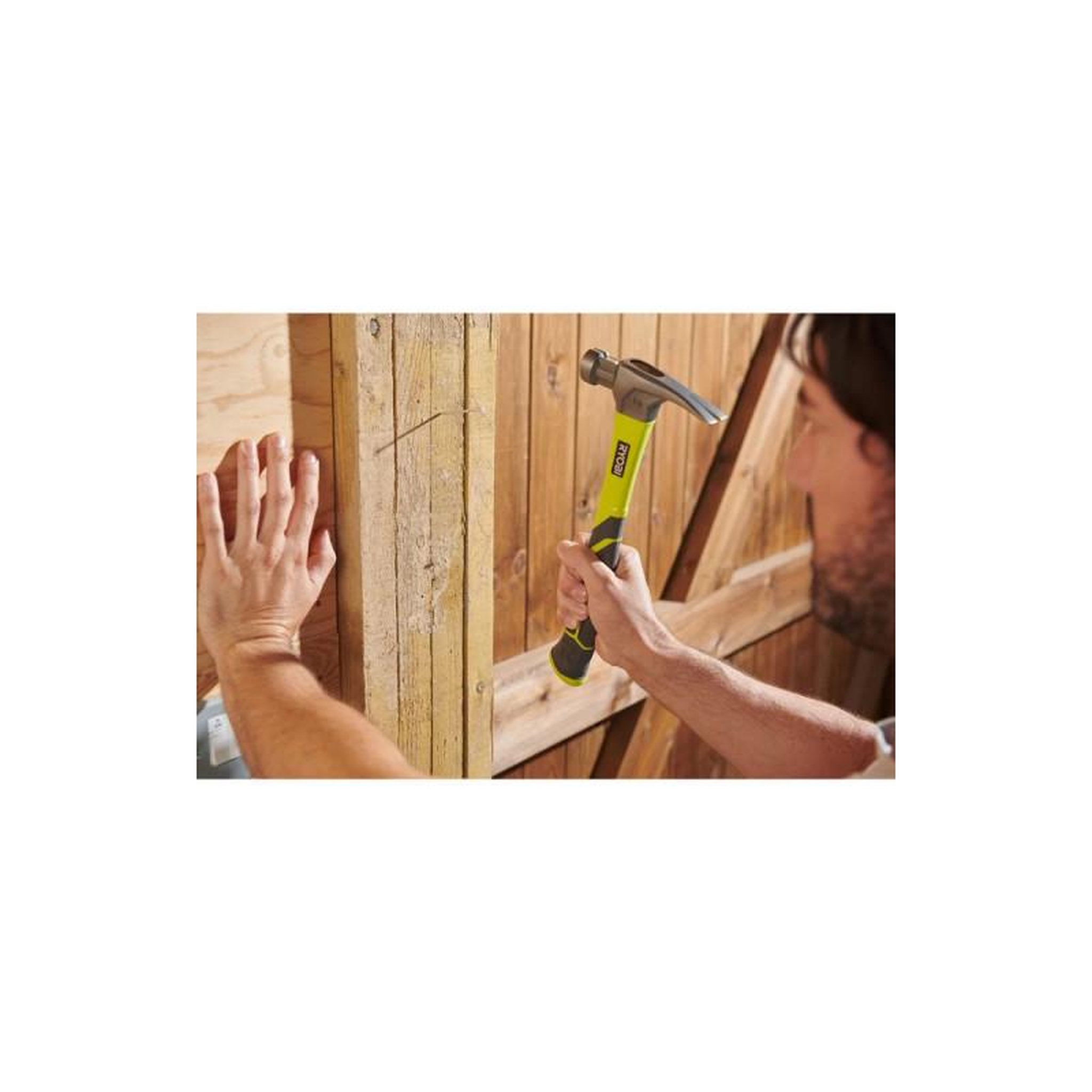Voir la diapositive 3 : Ryobi Marteau de charpentier RYOBI - 450g