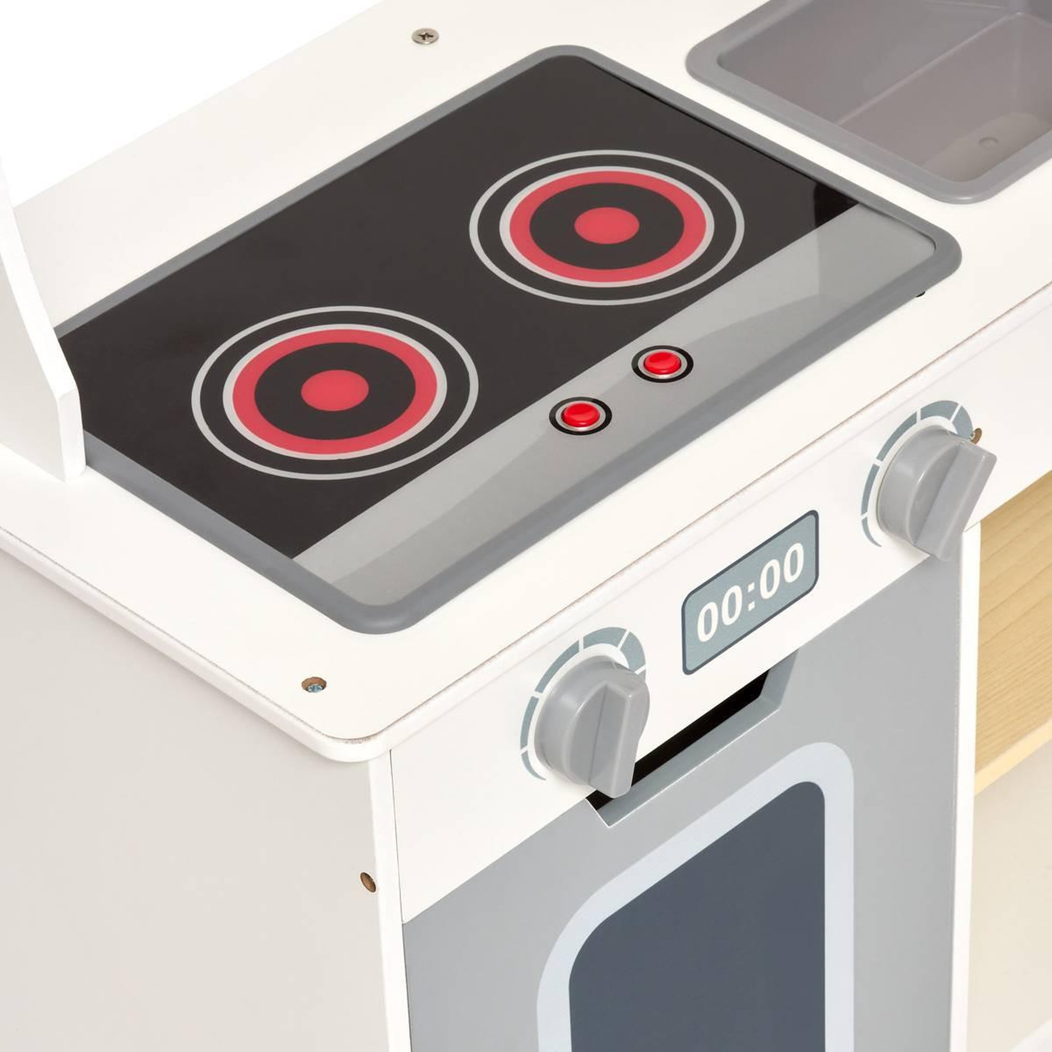 Voir la diapositive 6 : Atmosphera Kids Jeu Cuisine Enfant  Oren  84cm Blanc