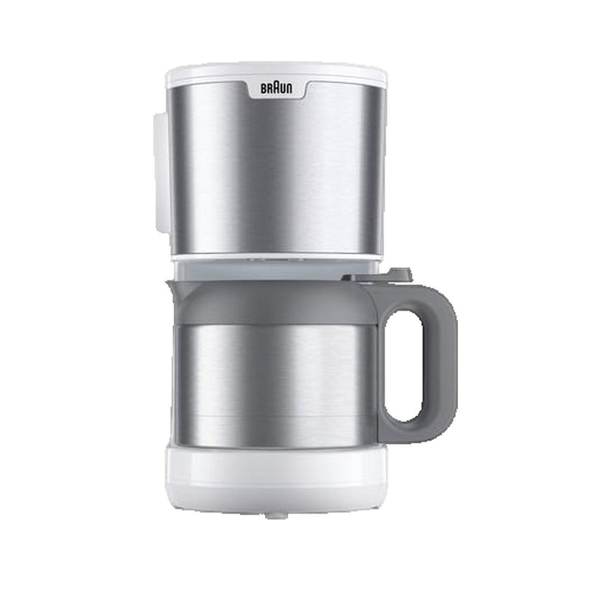 BRAUN Cafetière Braun KF 1505 WH avec système OptiBrew blanc