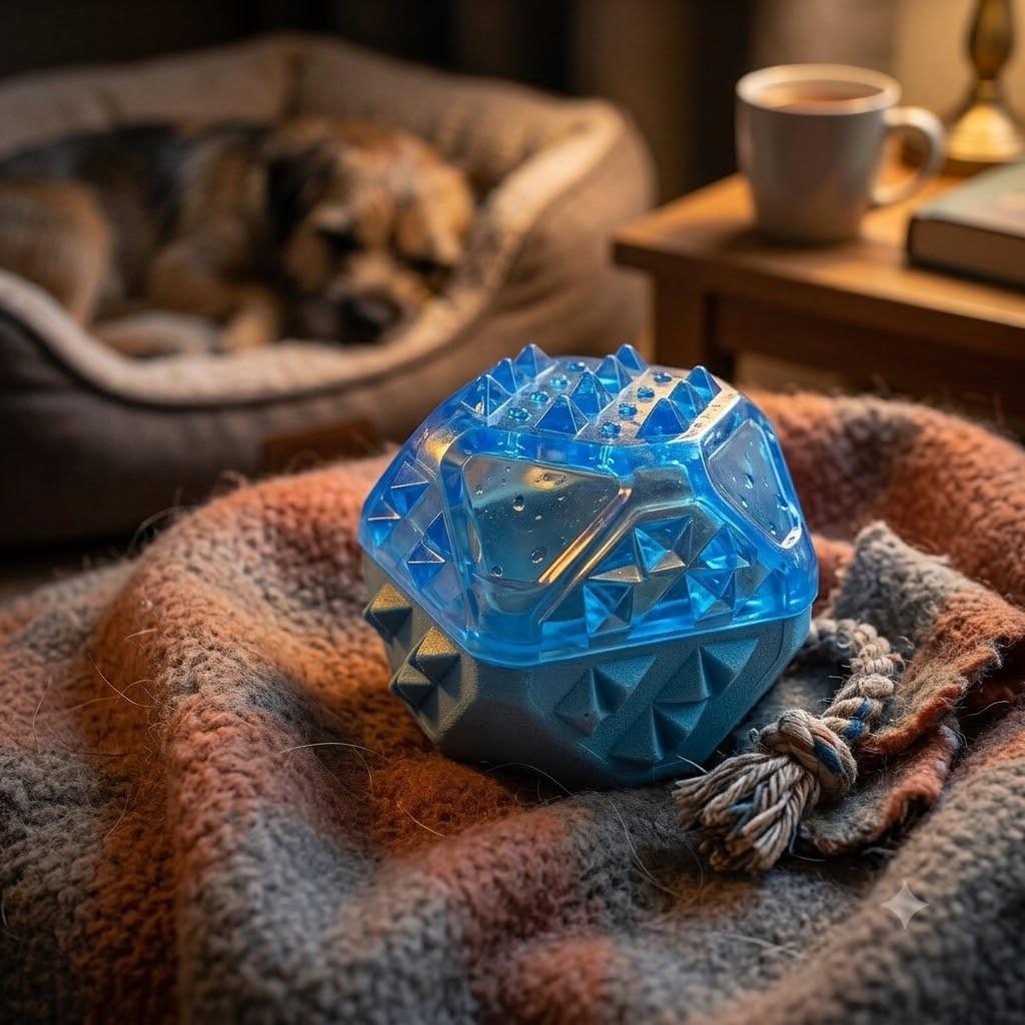 Voir la diapositive 5 : Eden Jeu rafraîchissant balle pour chien