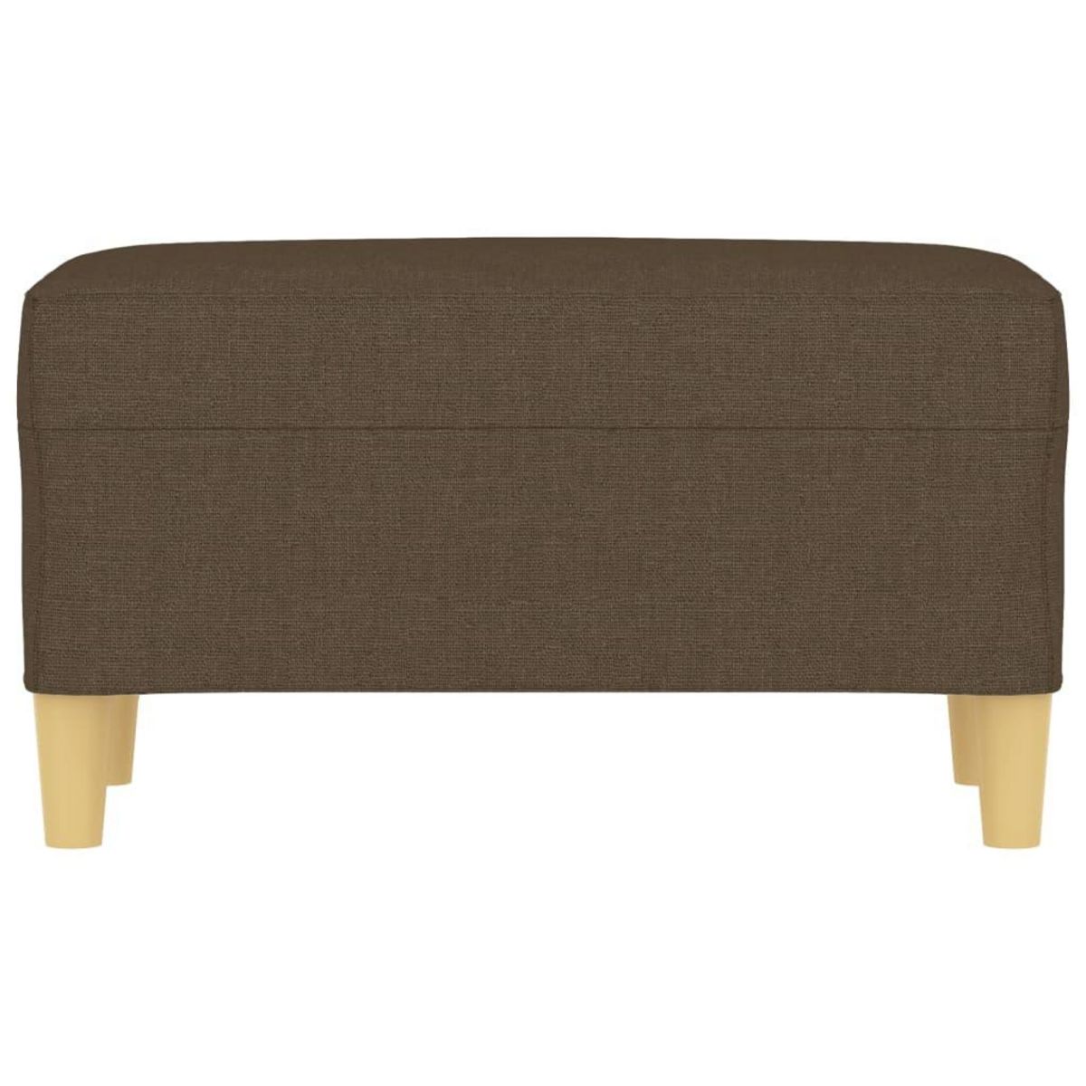 VIDAXL Banc Marron 70x35x41 cm Tissu