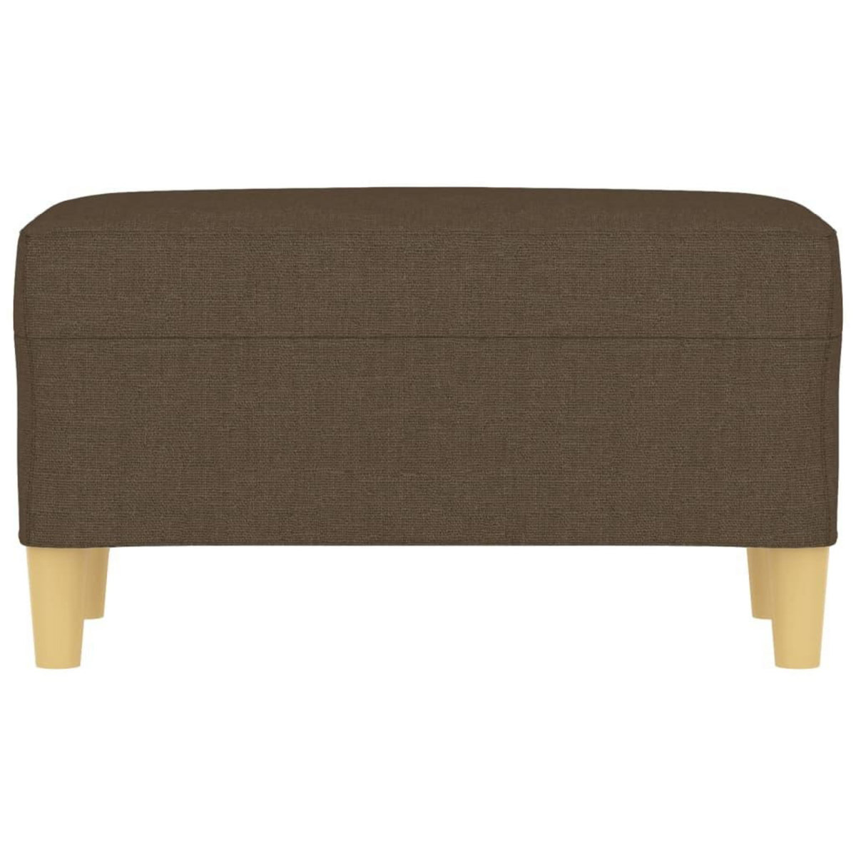 VIDAXL Banc Marron 70x35x41 cm Tissu