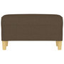 Voir la diapositive 3 : VIDAXL Banc Marron 70x35x41 cm Tissu