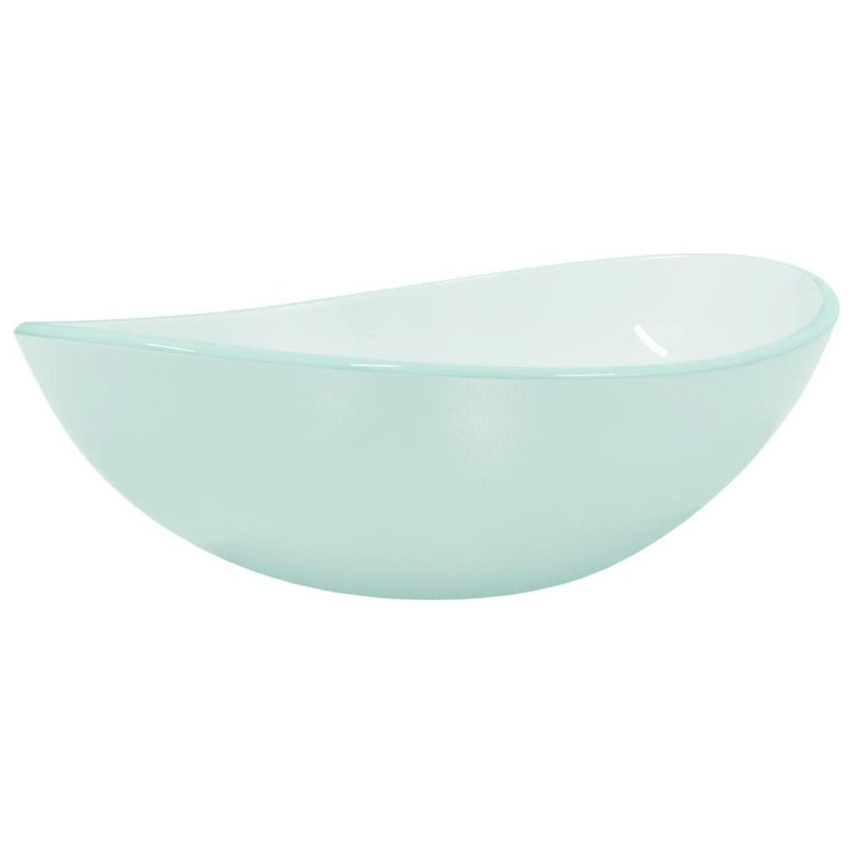 VIDAXL Lavabo Verre trempe 54,5x35x15,5 cm Depoli