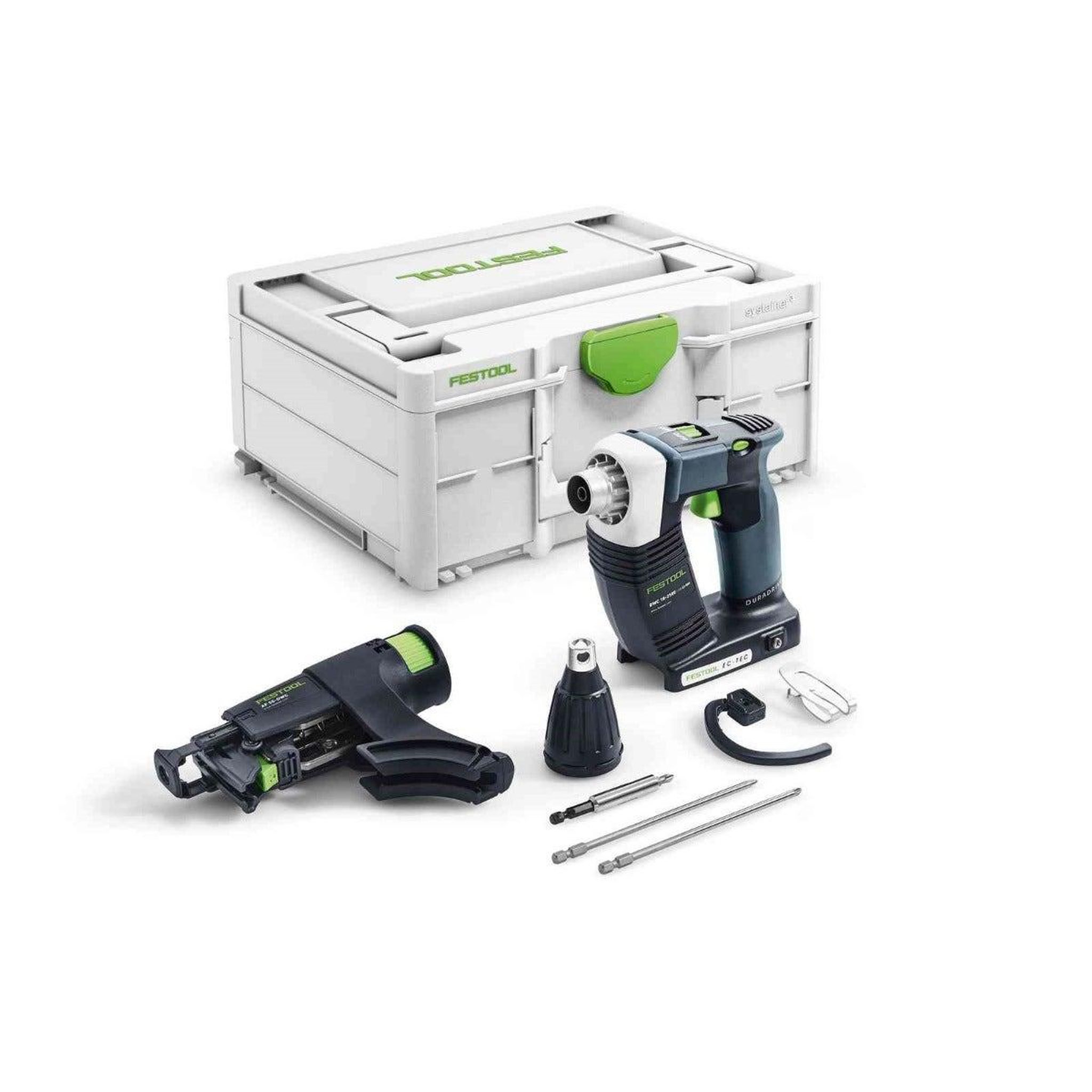 FESTOOL Visseuse plaquiste sans fil duradrive dwc 18-2500 basic + systainer