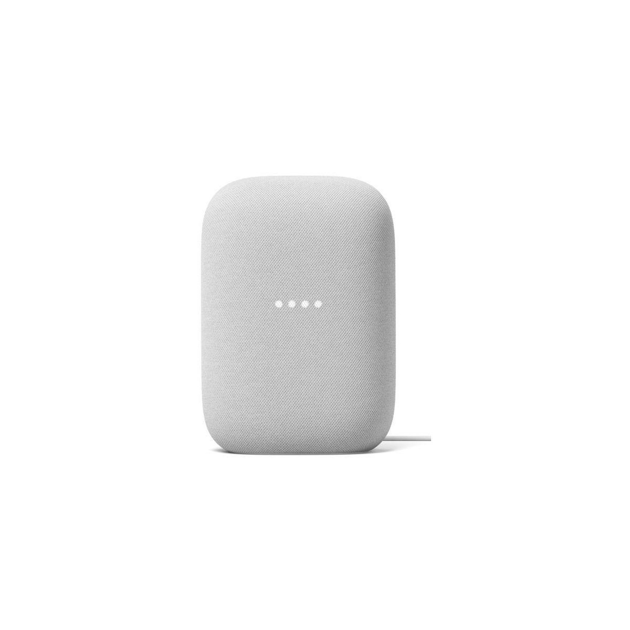 Voir la diapositive 1 : GOOGLE Assistant vocal Nest Audio Galet