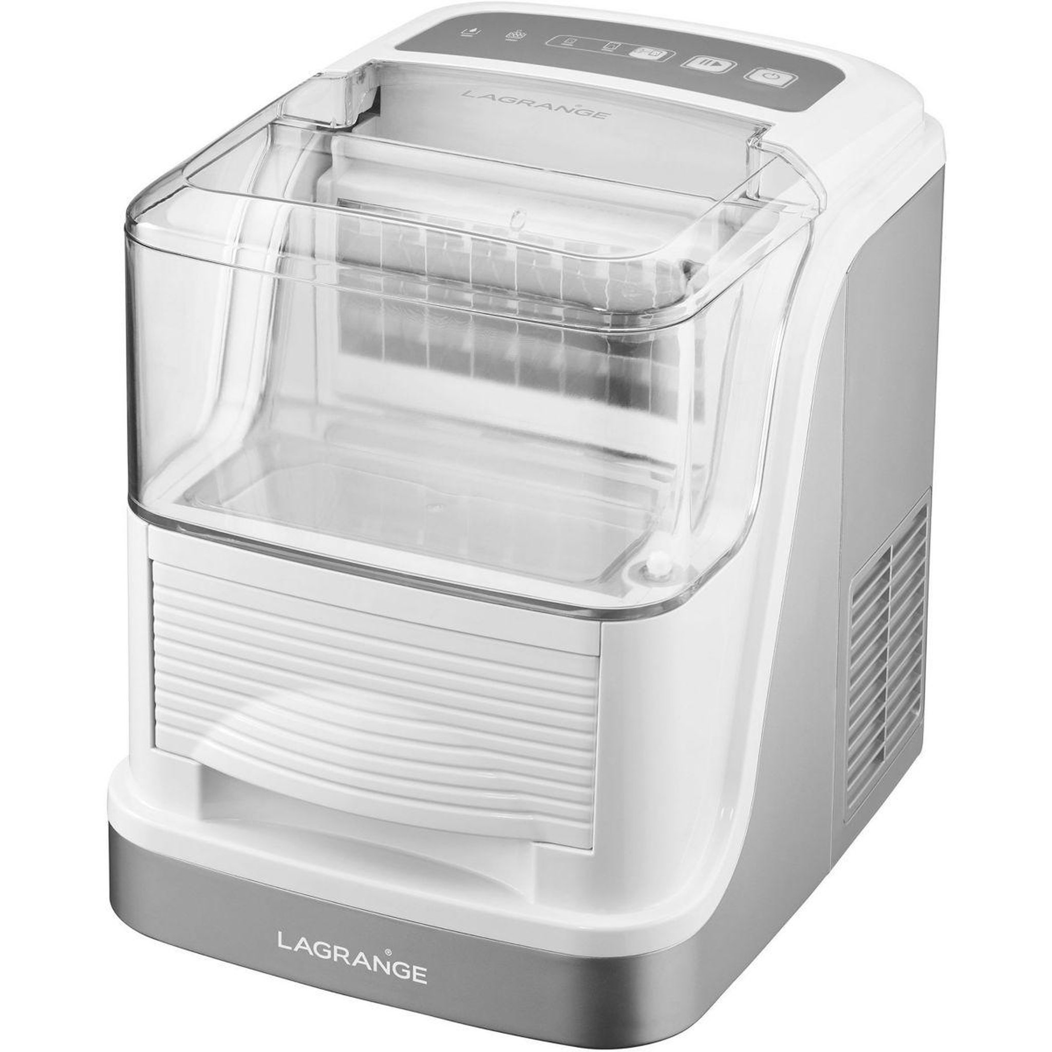 Voir la diapositive 4 : LAGRANGE Machine à glaçons Glacons transparence