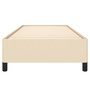 Voir la diapositive 5 : VIDAXL Cadre de lit sans matelas creme 90x190 cm tissu