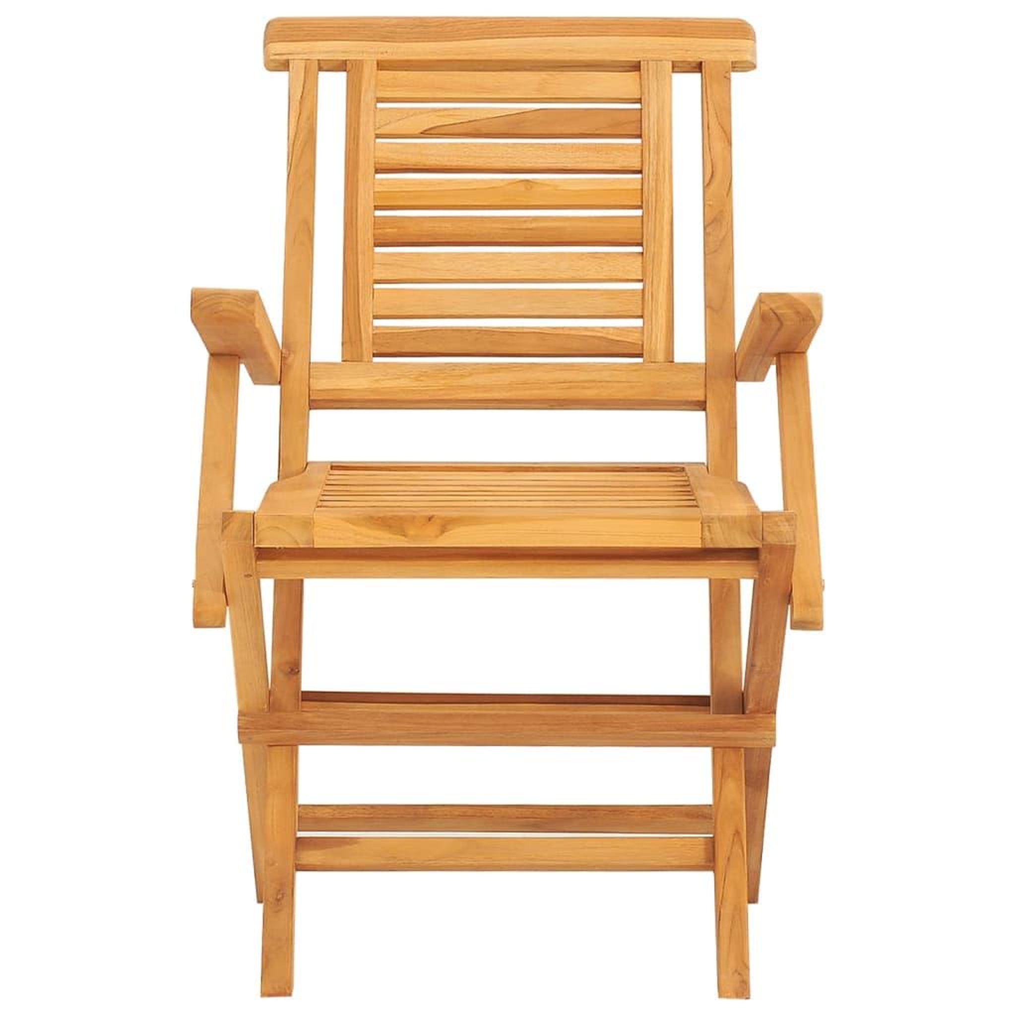 Voir la diapositive 4 : VIDAXL Chaises de jardin pliantes lot de 2 56x63x90cm bois massif teck