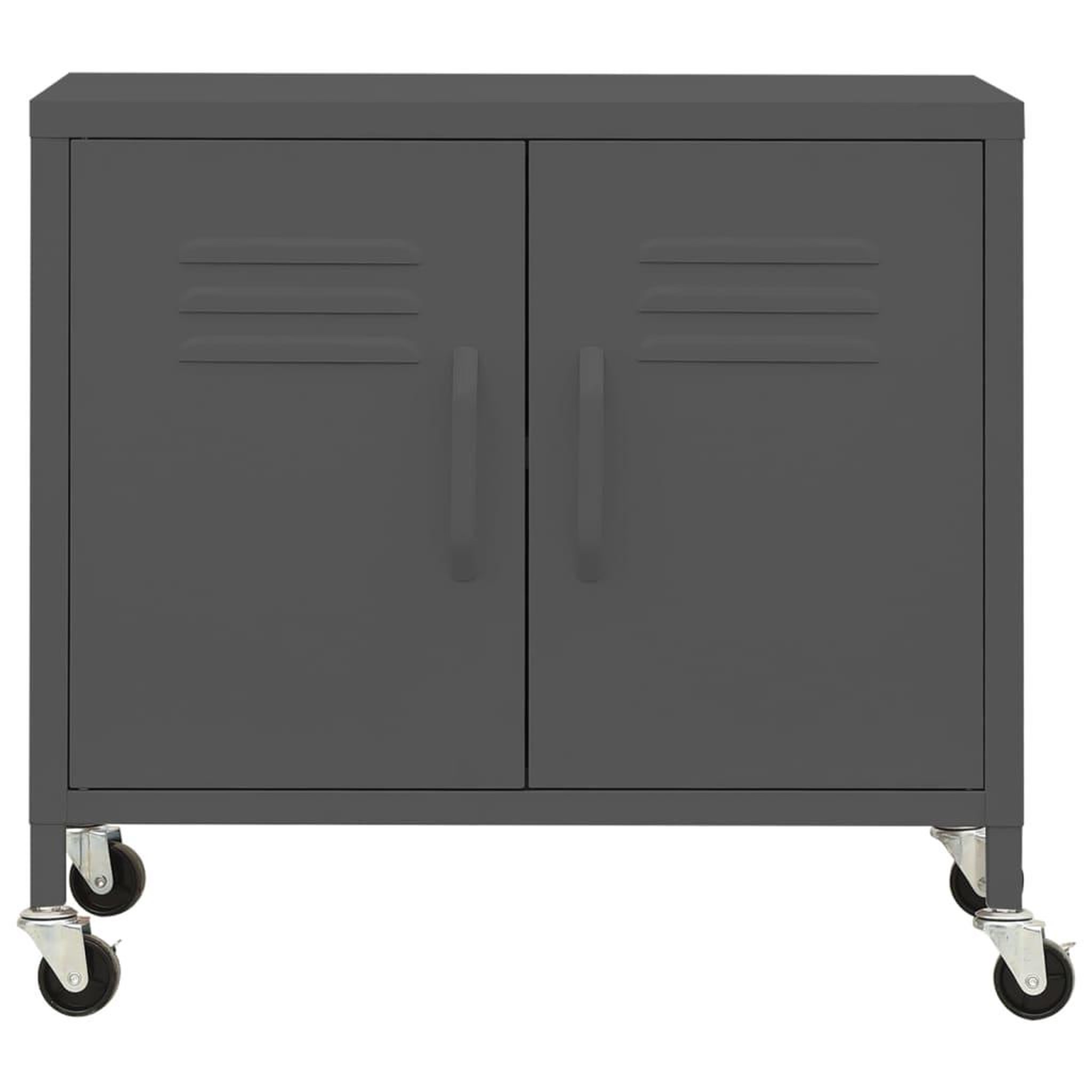Voir la diapositive 3 : VIDAXL Armoire de rangement Anthracite 60x35x56 cm Acier