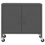 Voir la diapositive 3 : VIDAXL Armoire de rangement Anthracite 60x35x56 cm Acier