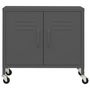 Voir la diapositive 3 : VIDAXL Armoire de rangement Anthracite 60x35x56 cm Acier