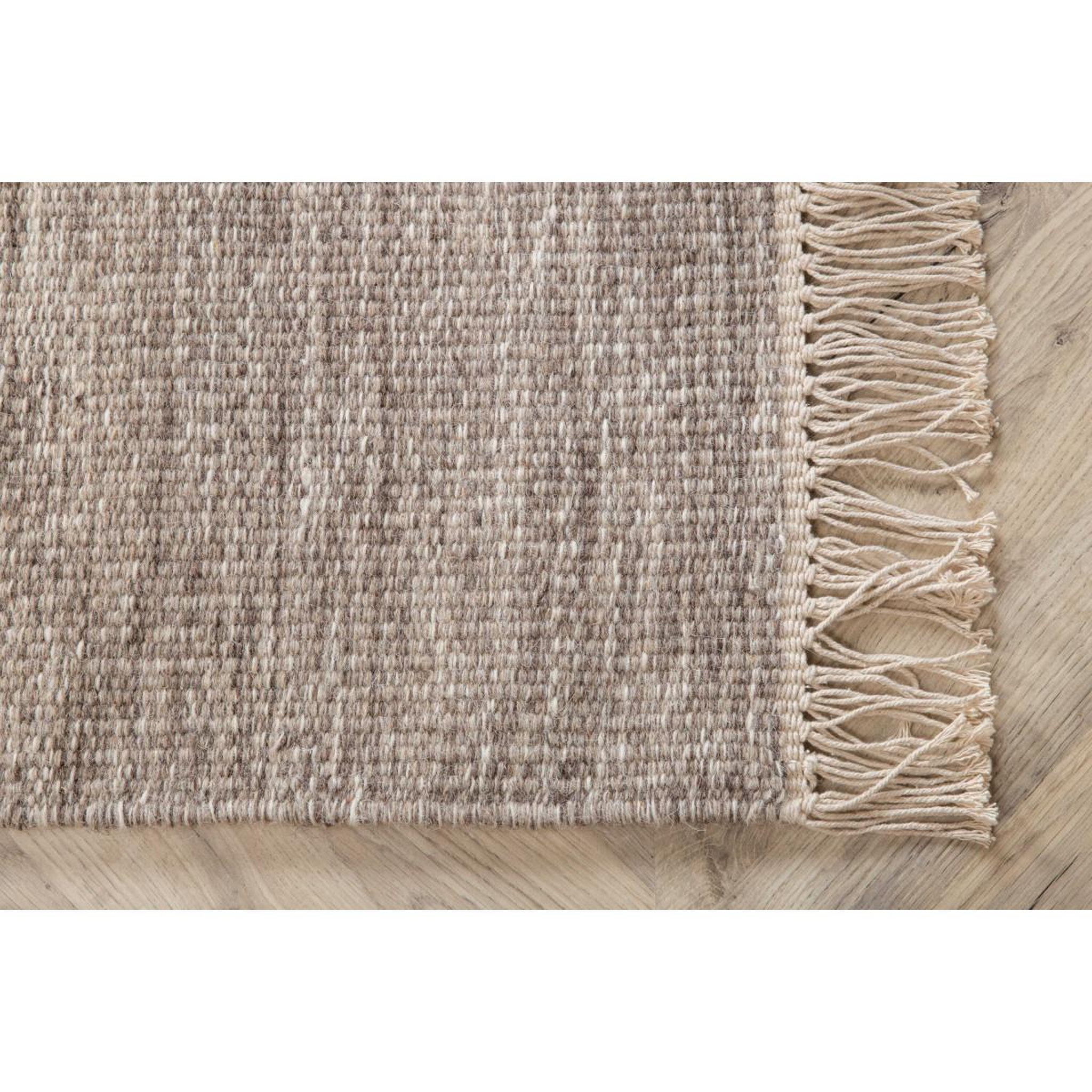 Voir la diapositive 6 : Paris Prix Tapis design en laine  cyrus  80x250cm beige