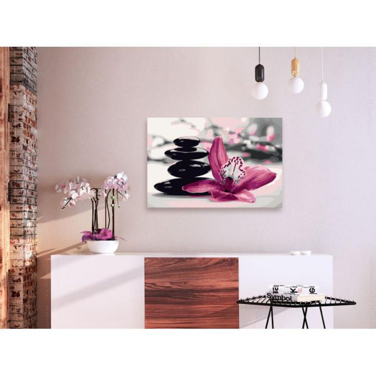 Paris Prix Tableau à Peindre Soi-Même  Stones Tower  40x60cm