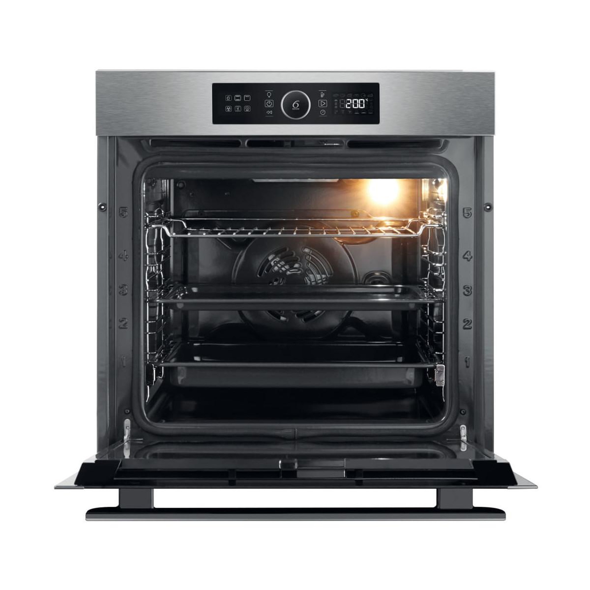 Voir la diapositive 3 : Whirlpool Four intégrable multifonction 73l 60cm a+ pyrolyse inox - akz9629ix