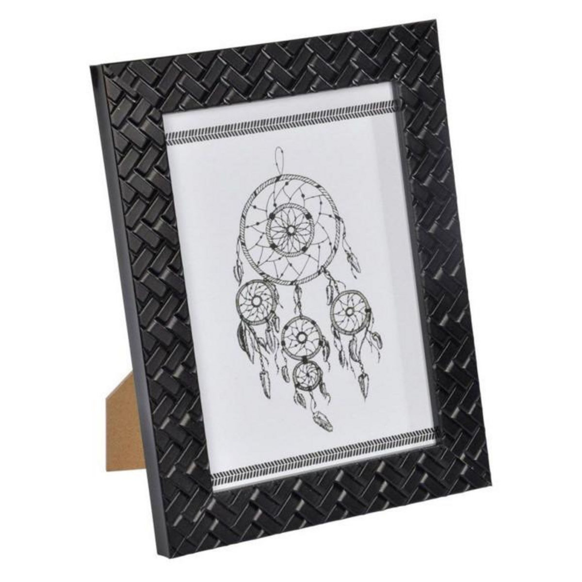 Paris Prix Cadre Photo Déco  Tressé  18x24cm Noir