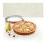 Voir la diapositive 4 : TEFAL TEFAL Moule a tarte Delibake en acier - O 28 cm - Rouge et gris - Fond amovible