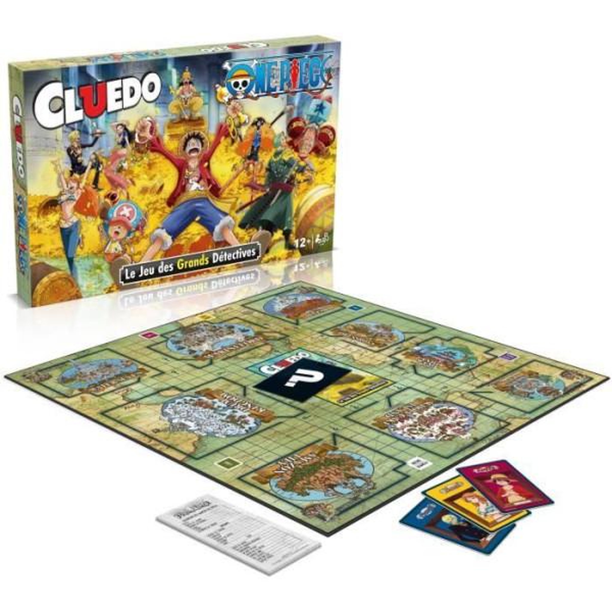Voir la diapositive 2 : Winning Moves Jeu classique Winning Moves Cluedo One Piece