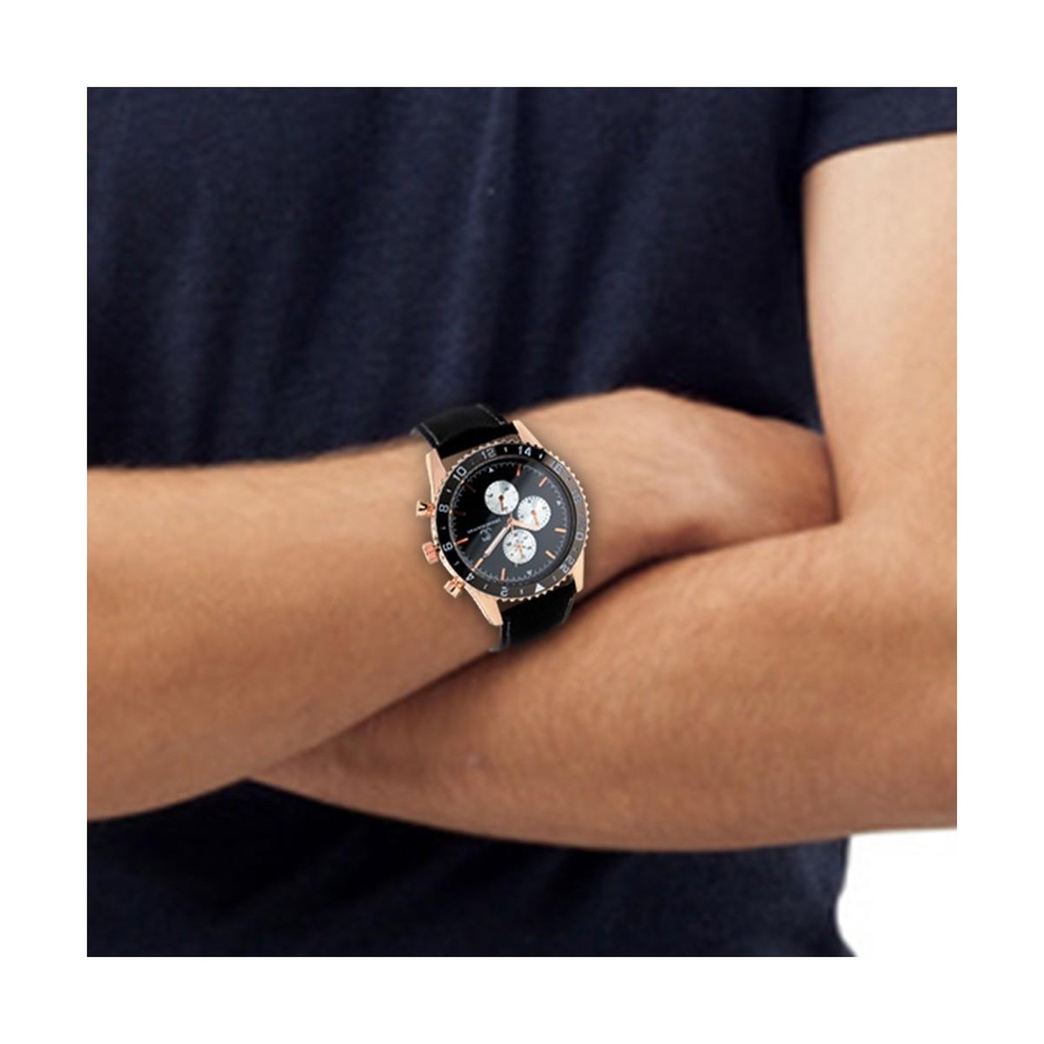 Voir la diapositive 2 : SC CRYSTAL Montre homme quartz SC Crystal collection Pascal Szerman
