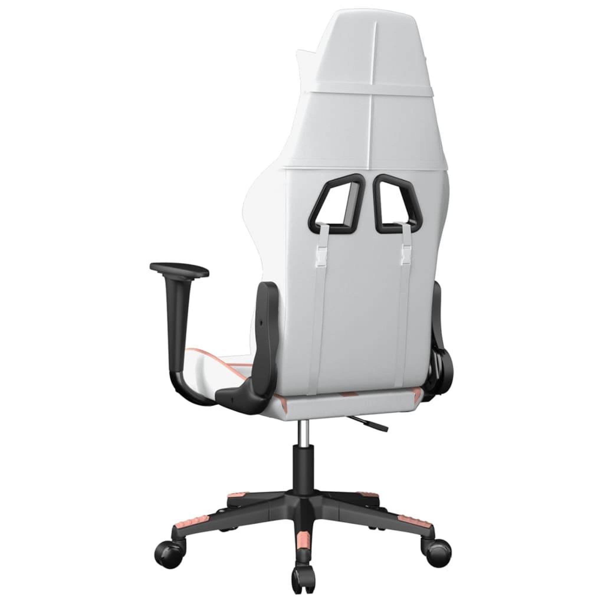 Voir la diapositive 5 : VIDAXL Chaise de jeu Blanc et rose Similicuir