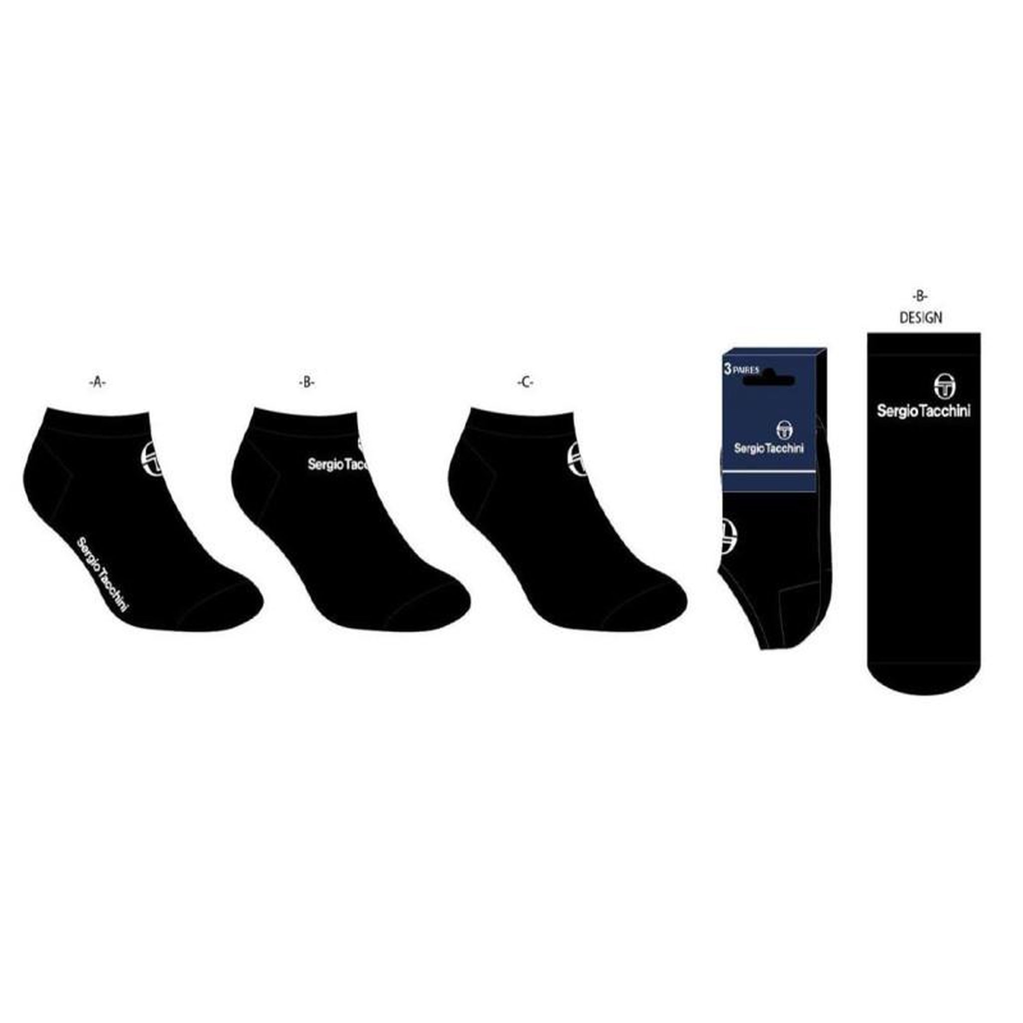 Voir la diapositive 5 : SERGIO TACCHINI Chaussettes Homme SNEAKER SERGIO TACCHINI
