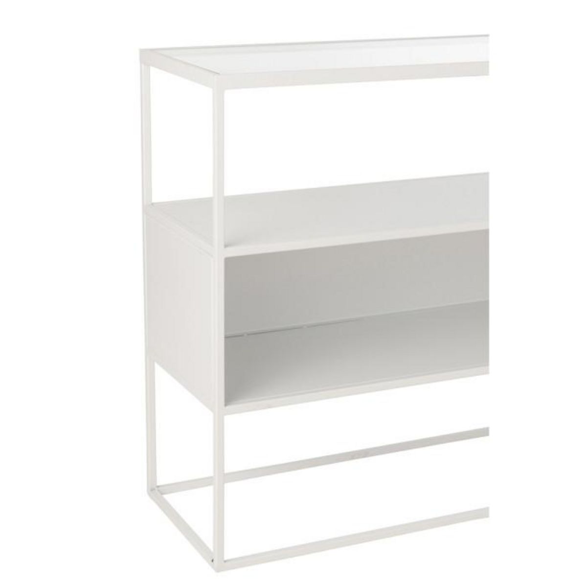 Paris Prix Console en Métal  Maryanne  140cm Blanc