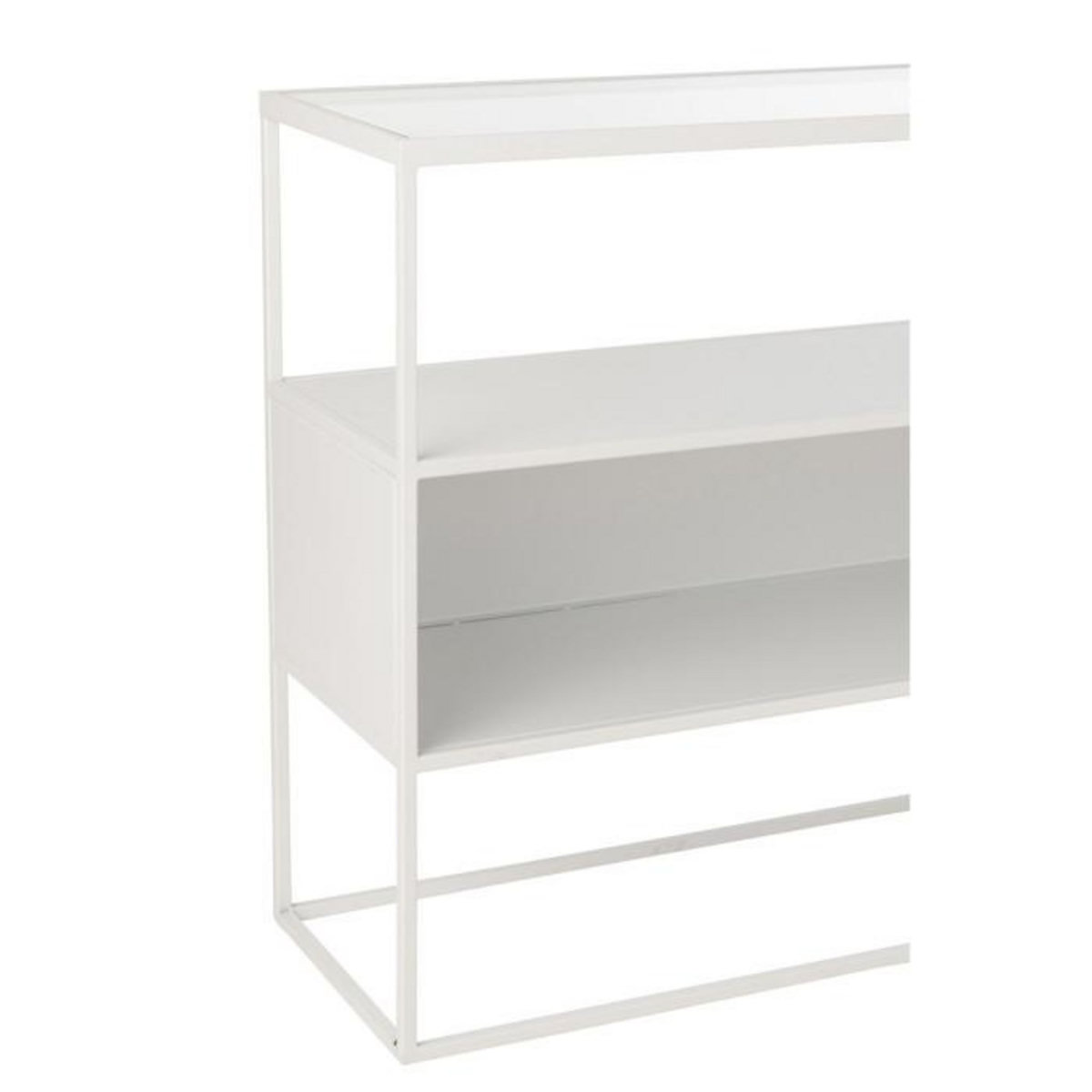 Paris Prix Console en Métal  Maryanne  140cm Blanc